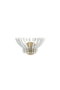 Opviq Crown Sconce Lámpara de pared Blanca